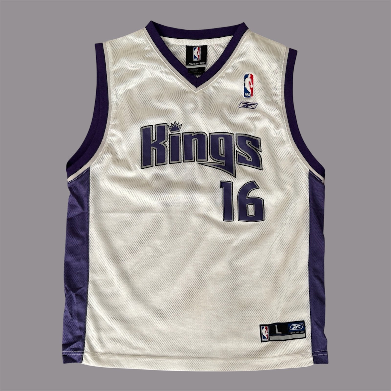 Stojakovic NBA jersey jongens kids maat L basketball shirt, Sport en Fitness, Basketbal, Ophalen of Verzenden, Zo goed als nieuw