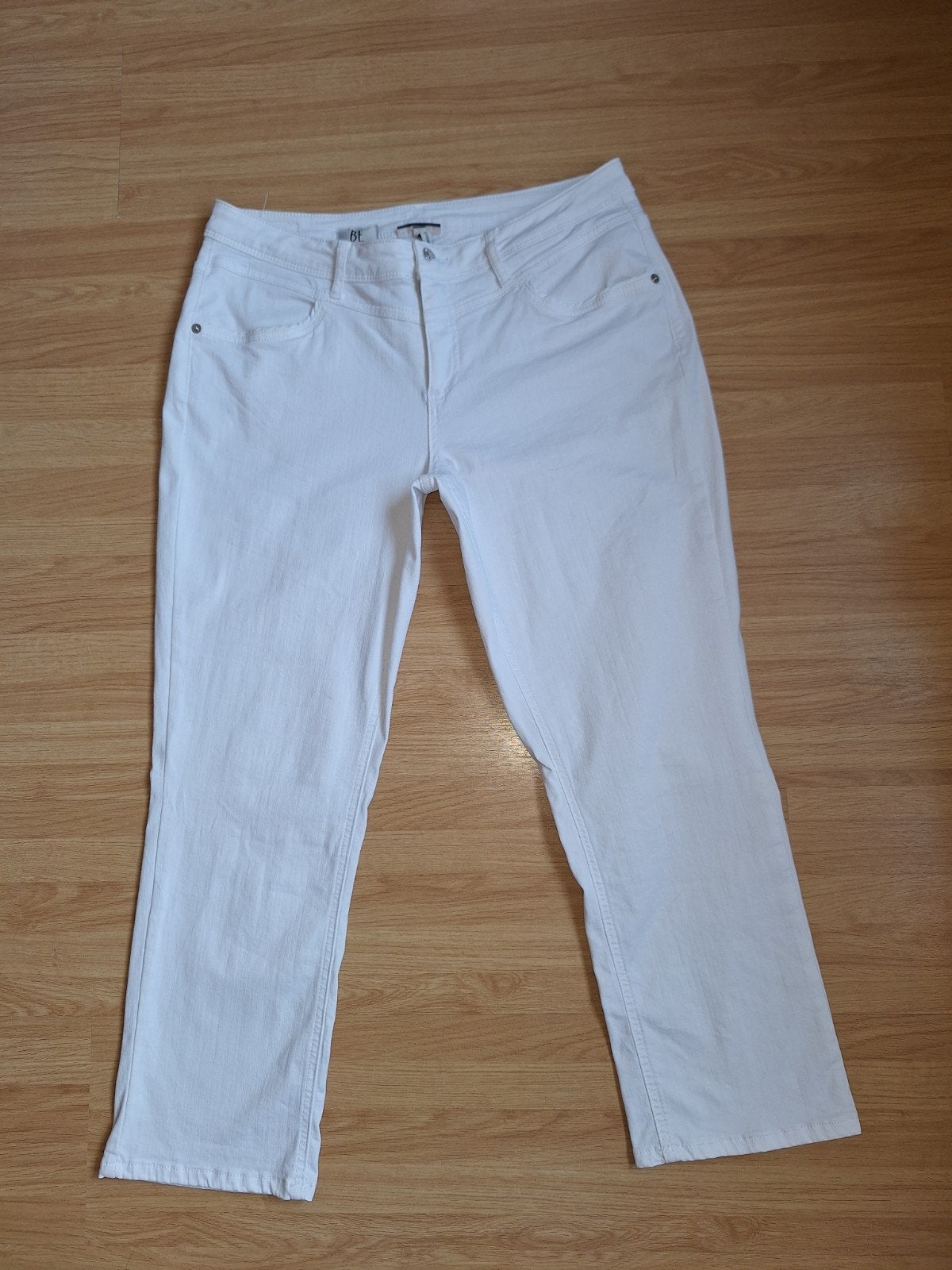 Street One, witte jeans, maat 32-26, Wit, Ophalen of Verzenden, Zo goed als nieuw, Driekwart