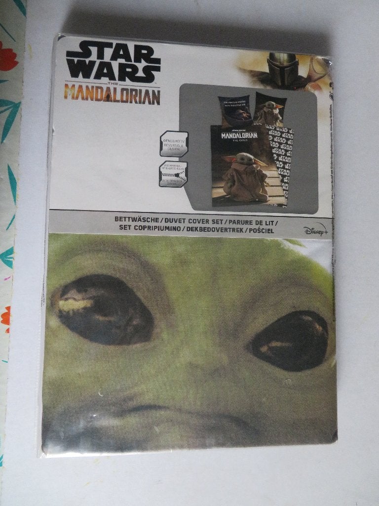 STAR WARS - THE MANDALORIAN -- BETTWASCHE 140 X 200, Ophalen of Verzenden, Nieuw