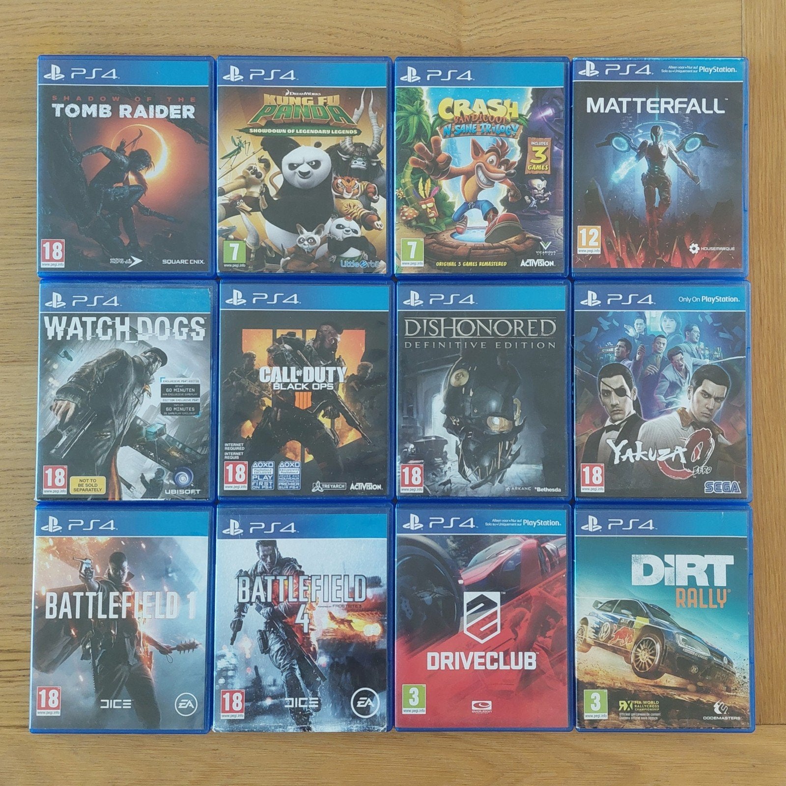 collectie PS4 Games, 3 spelers of meer, Ophalen of Verzenden, Zo goed als nieuw, Avontuur en Actie