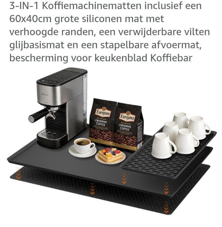 koffiebar 3 in 1 mat nieuw, Kunststof, Nieuw, Ophalen of Verzenden, Afneembaar