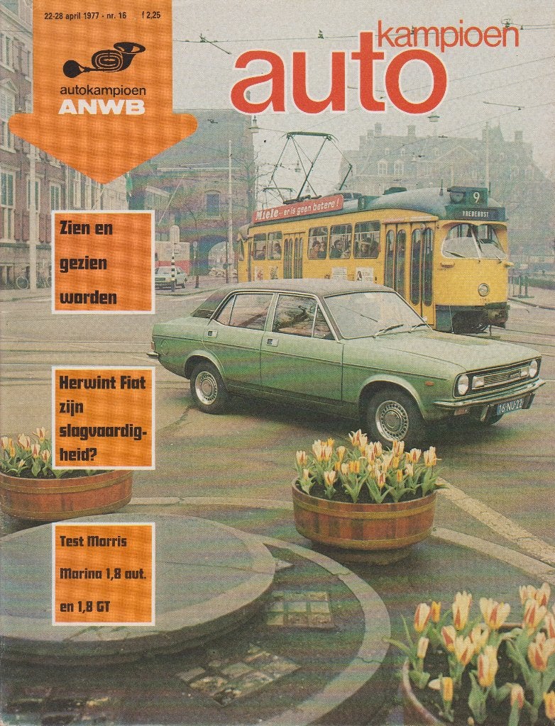 Morris Marina ( ADO28 ) test in Autokampioen 1977, Gelezen, Ophalen of Verzenden, Autokampioen, Overige merken
