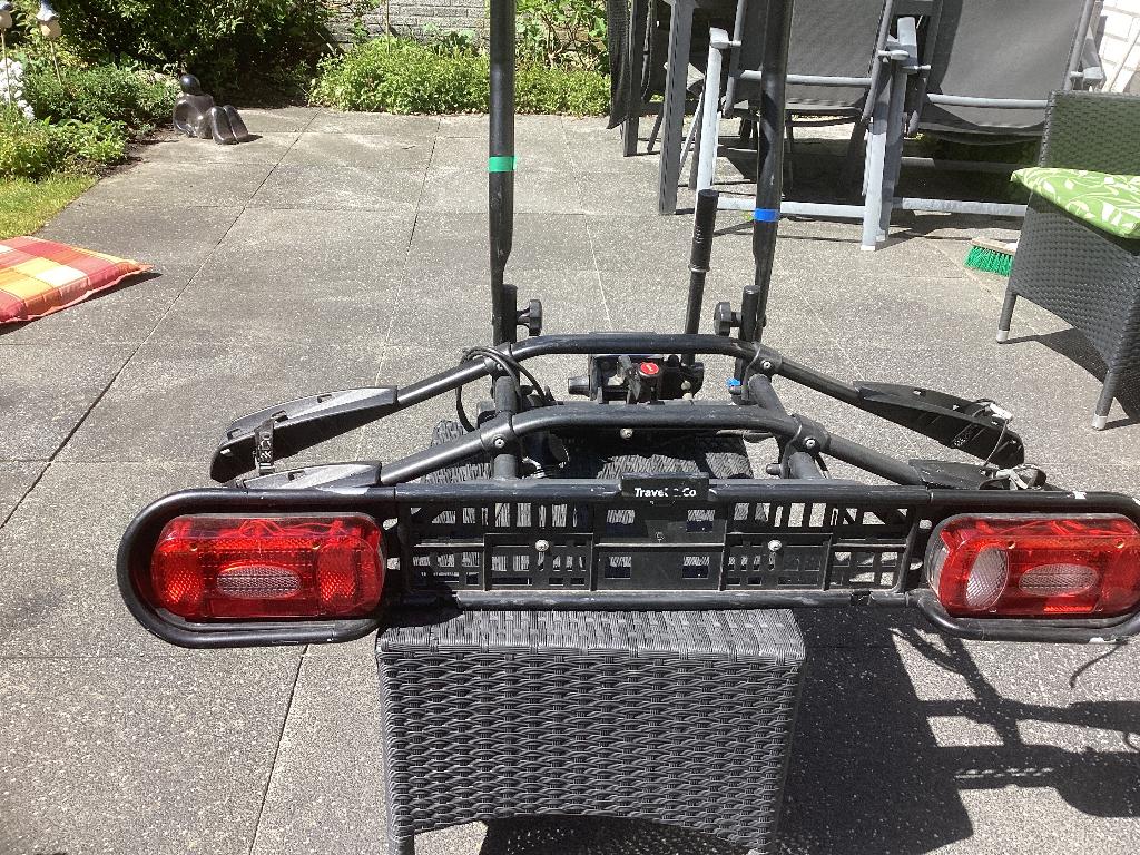 Fietsendrager, Auto diversen, Fietsendragers, Ophalen, Gebruikt, 2 fietsen, Trekhaakdrager