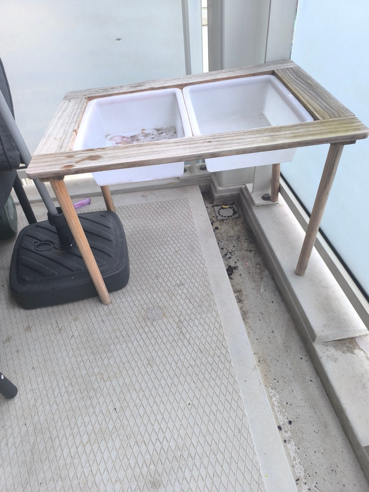 Gratis watertafel - opknapper, Ophalen, Gebruikt