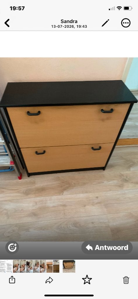 schoenen kastje, Ophalen, Zo goed als nieuw