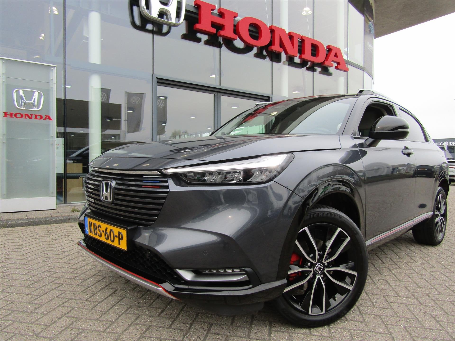 Honda HR-V 1.5 i-MMD 131pk CVT Advance Style, Premium audio, Auto's, Honda, Automaat, Leder en Stof, Bedrijf, 19 km/l