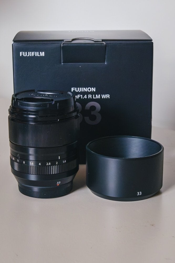 fujinon xf 33mm f 1.4R LM WR, Audio, Tv en Foto, Fotografie | Lenzen en Objectieven, Zo goed als nieuw, Standaardlens, Fujifilm