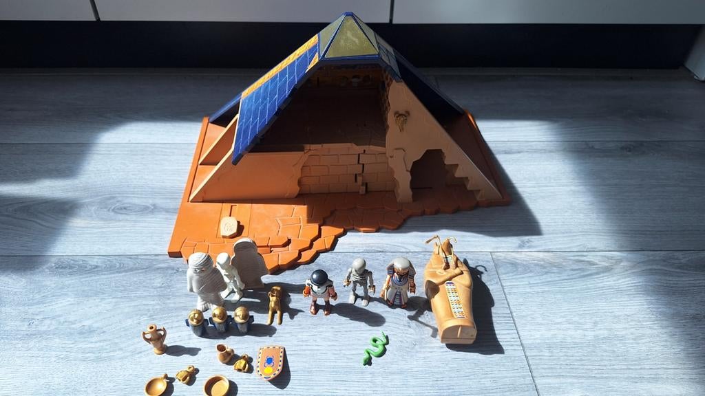 Playmobil Piramide met figuren en accessoires, Ophalen of Verzenden