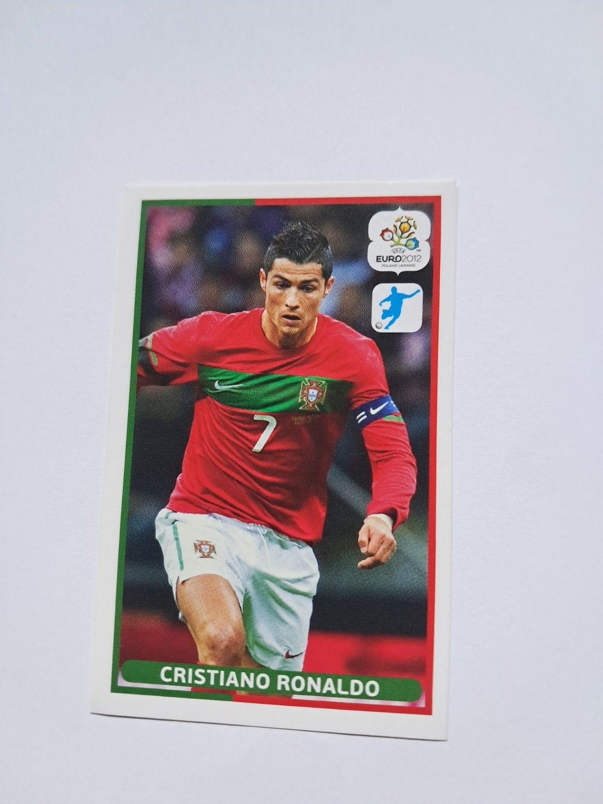 Panini Cristiano Ronaldo. UEFA EURO2012. Perfecte staat!, Ophalen of Verzenden, Nieuw