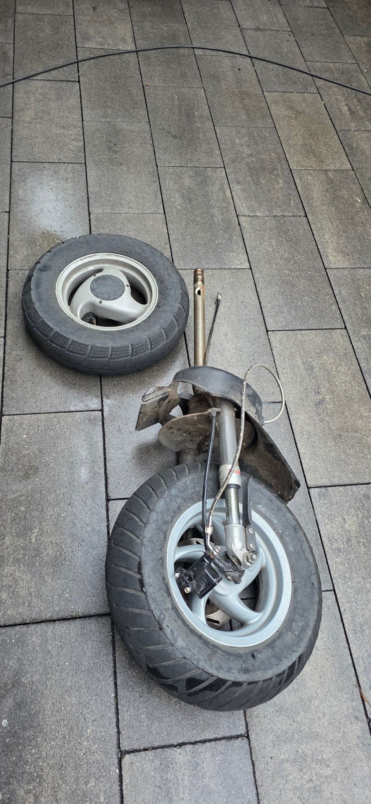 Typhoon 125cc Voorvork & Velgen (ook voor 50cc), Ophalen of Verzenden, Gebruikt, Overige typen, Piaggio