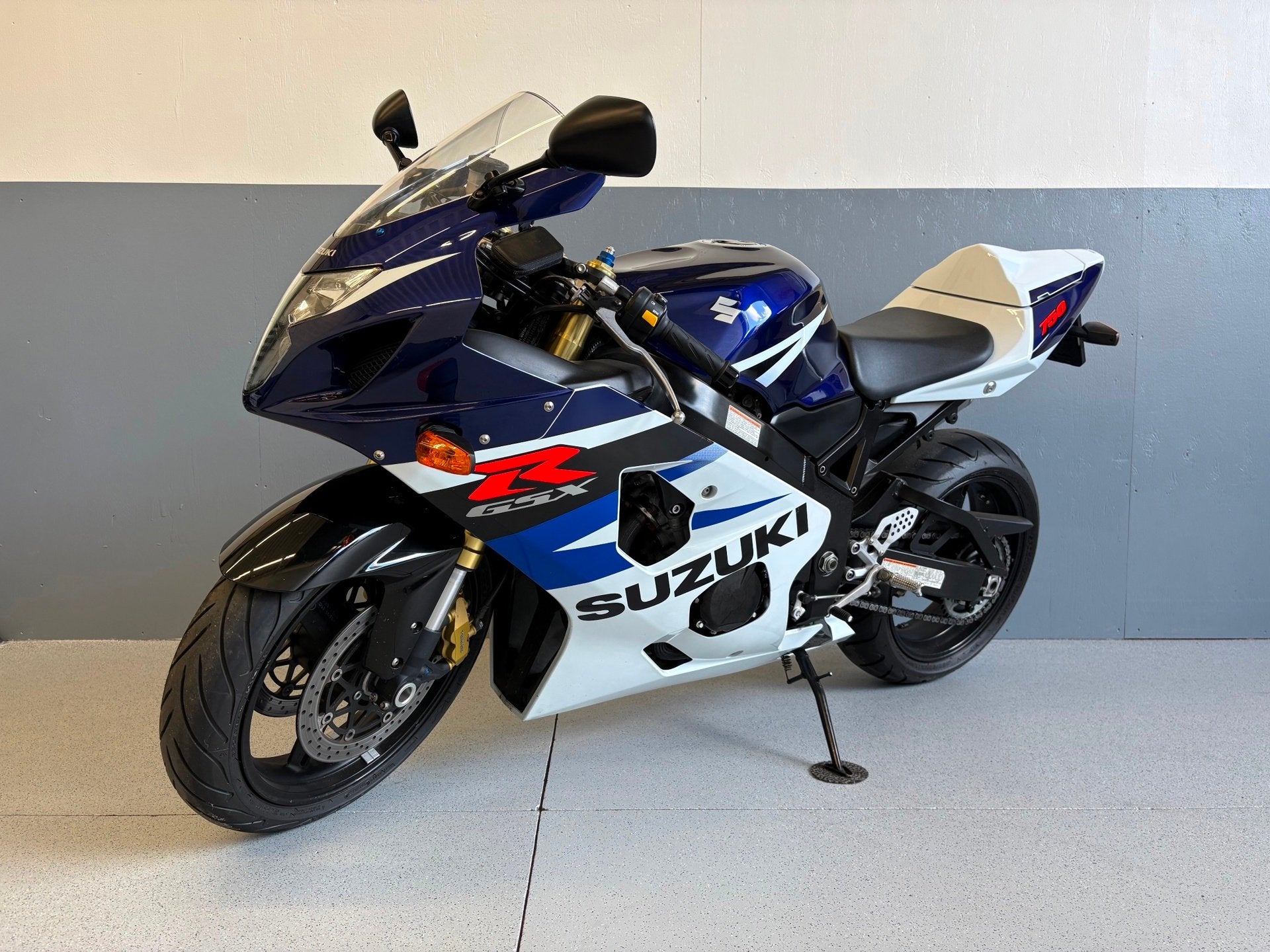 Suzuki Sport GSX R 750 / UNIEKE STAAT / DARK BLUE, Motoren, Sportuitlaat, Meer dan 35 kW, Handgeschakeld, Gebruikt