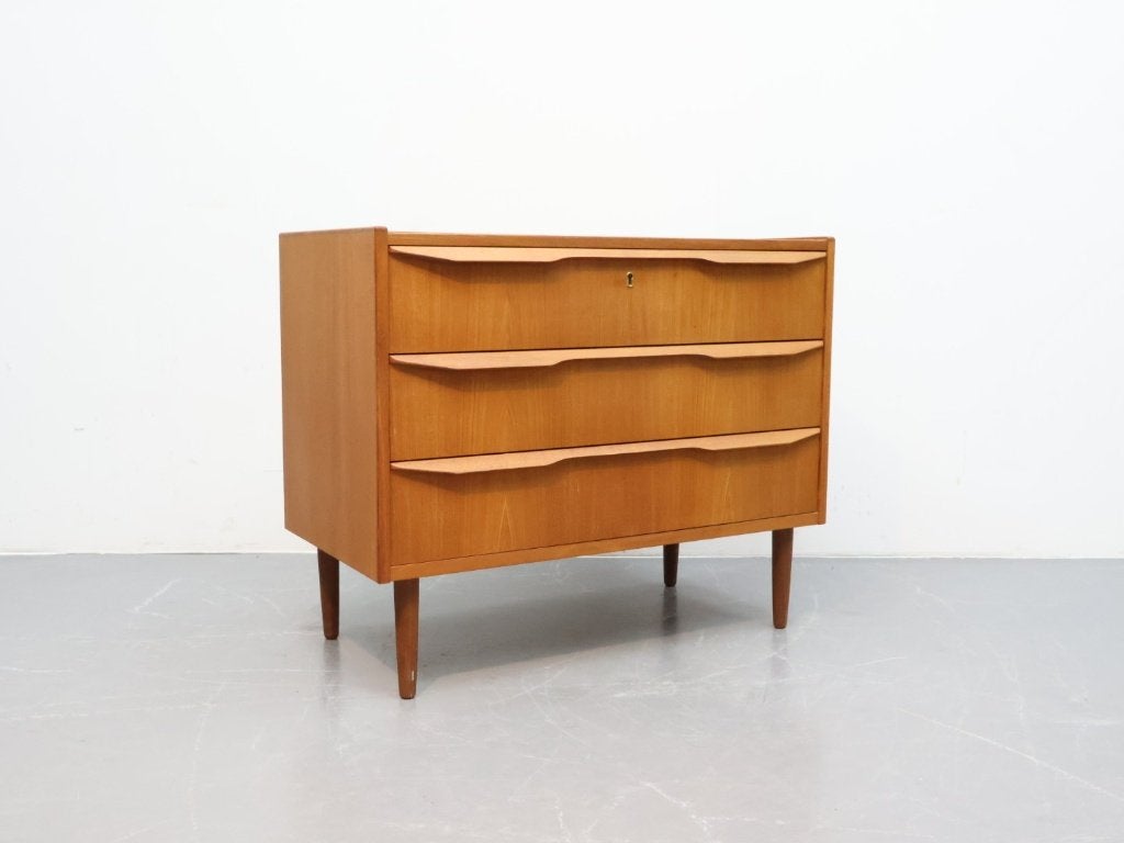 Vintage ladekast | Teak | Denemarken, Ophalen, Gebruikt, ., Teakhout