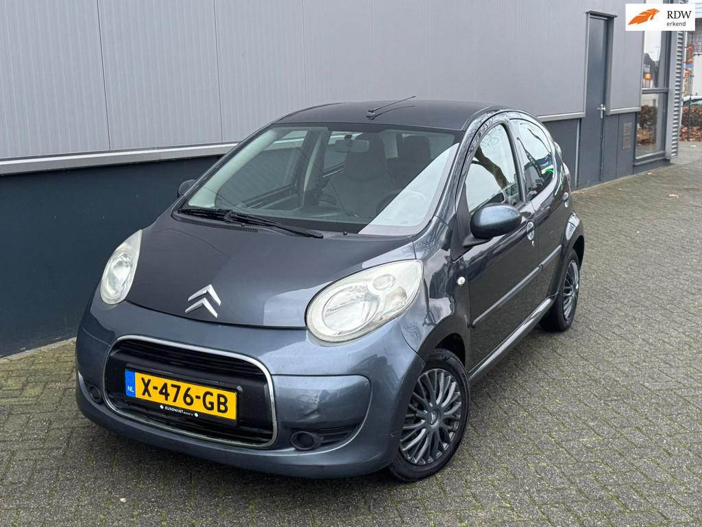 Citroen C1 1.0-12V Ambiance Airco carply Nieuwe apk, Voorwielaandrijving, Navigatiesysteem, Gebruikt, 4 stoelen