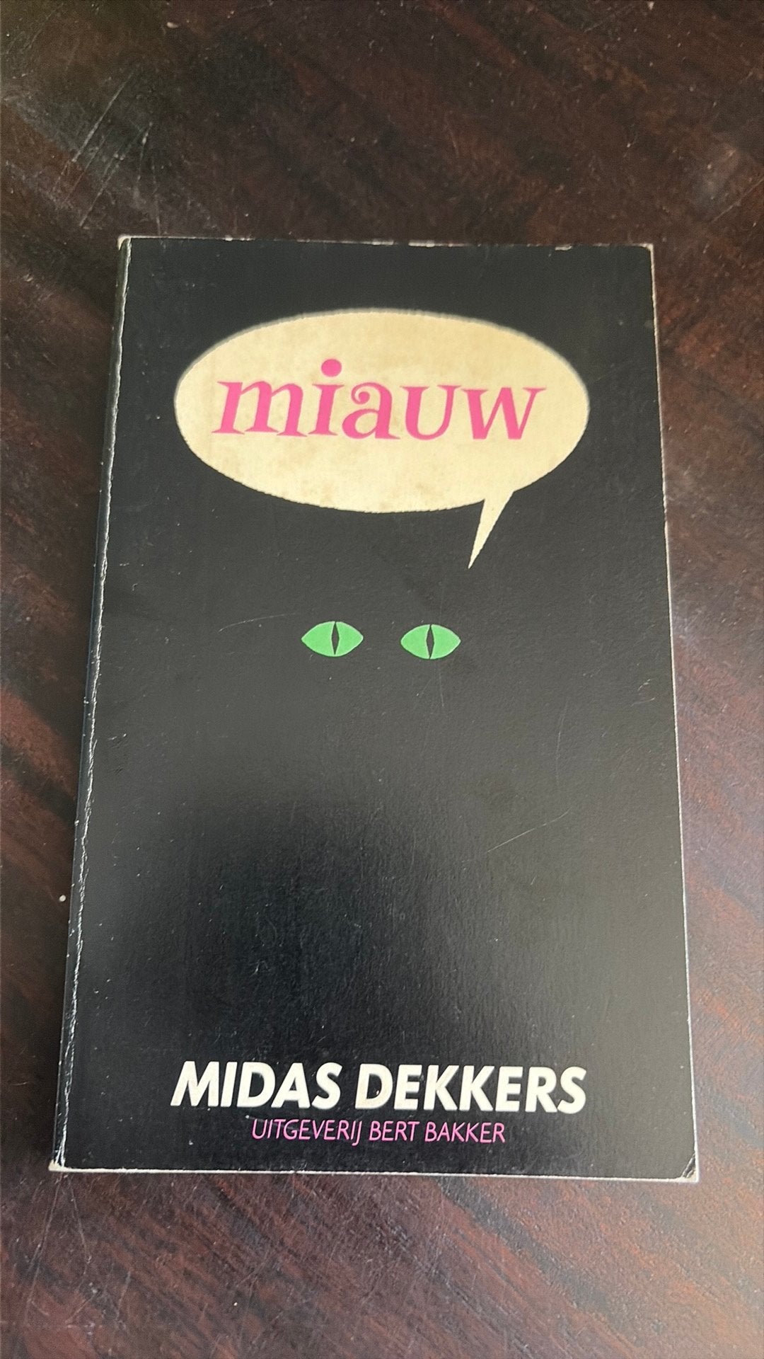 Miauw - Midas Dekkers, Boeken, Ophalen of Verzenden, Gelezen, Nederland