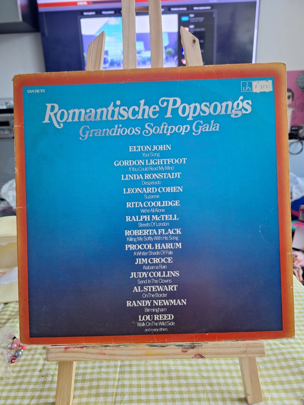 Romantische Popsongs - Grandioos Softpop Gala 2 LP's, Gebruikt, Pop, Complilatie, Ophalen of Verzenden