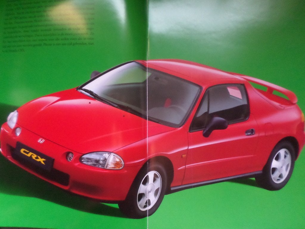 Honda CRX Del Sol Brochure, Ophalen of Verzenden, Zo goed als nieuw, Honda