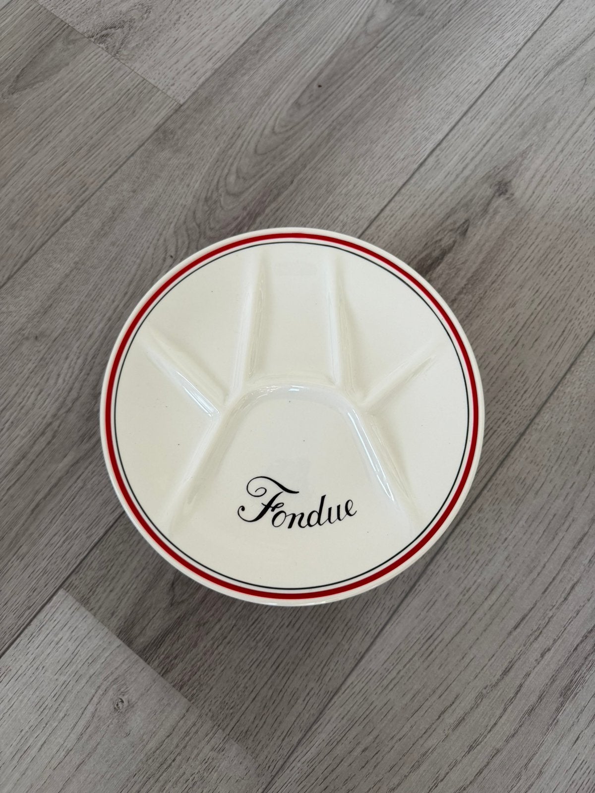 Fondue/Gourmet borden, Ophalen, Zo goed als nieuw, Overige stijlen, Bord(en)