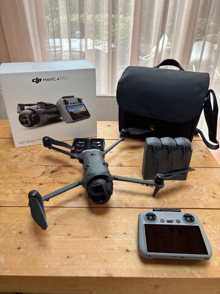 DJI Mavic 4 Pro drone met Fly More Combo + DJI ND filters, Return to Home, Ophalen of Verzenden, Zo goed als nieuw, DJI