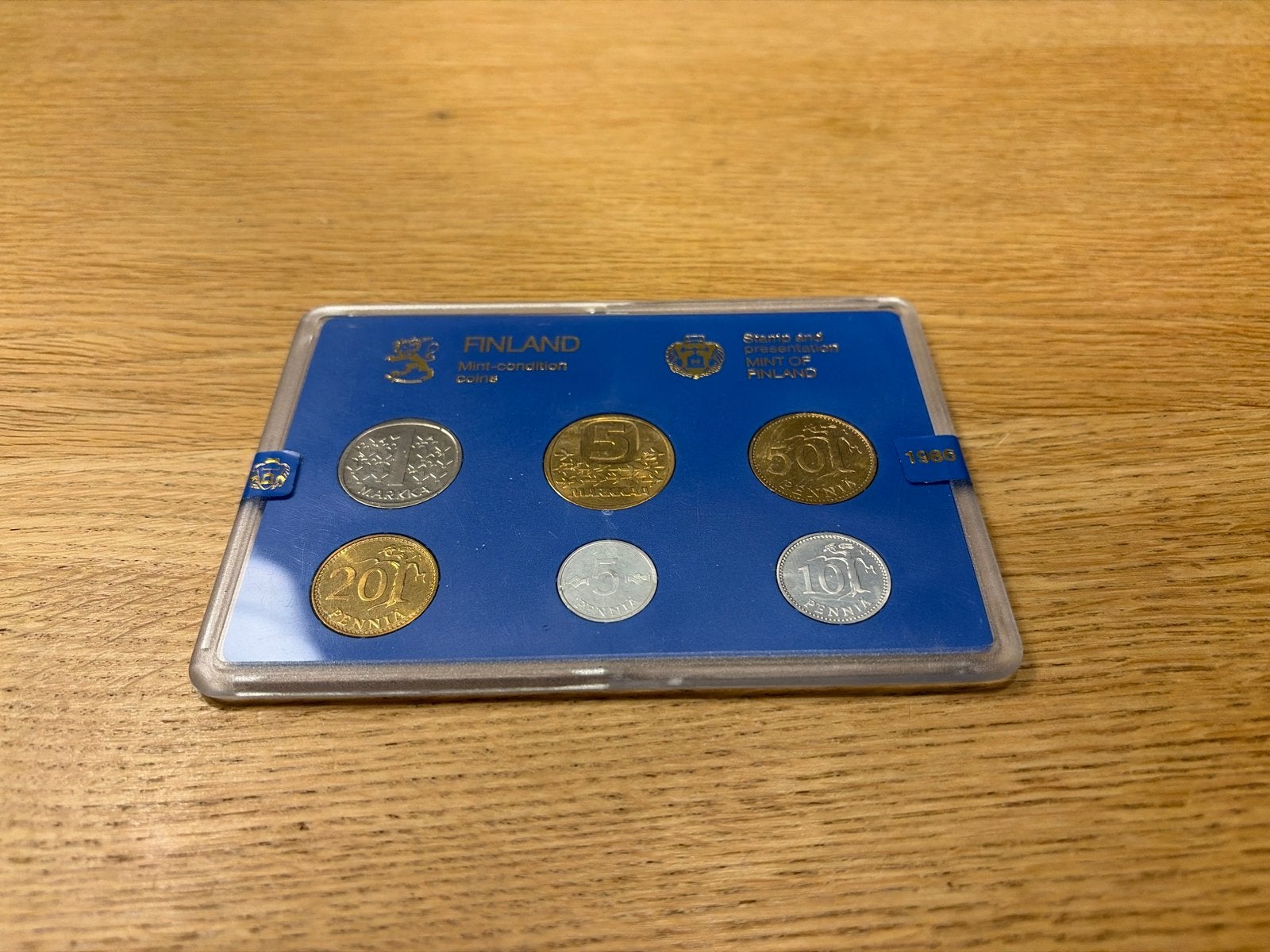 Muntset Finland 1986 in cassette - Nieuwstaat, Ophalen of Verzenden, Overige landen, Setje