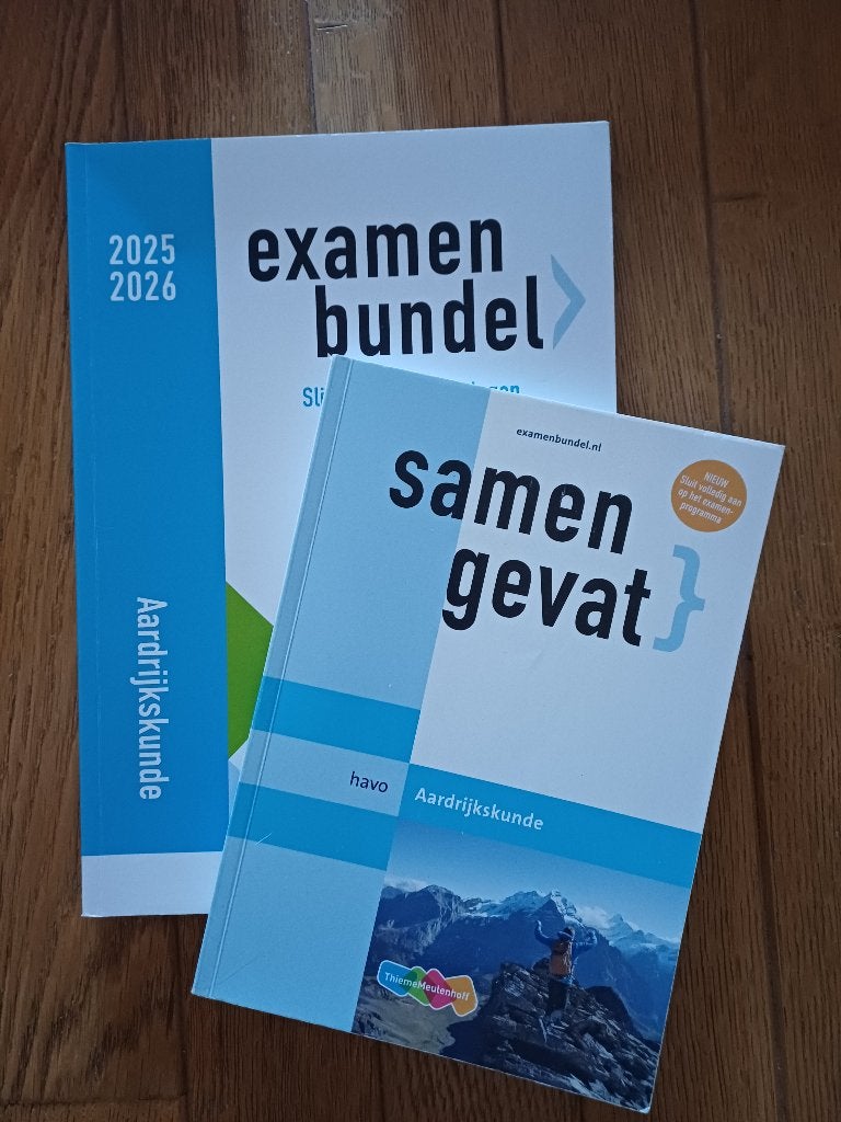 Examenbundel HAVO, Ophalen, Zo goed als nieuw, HAVO
