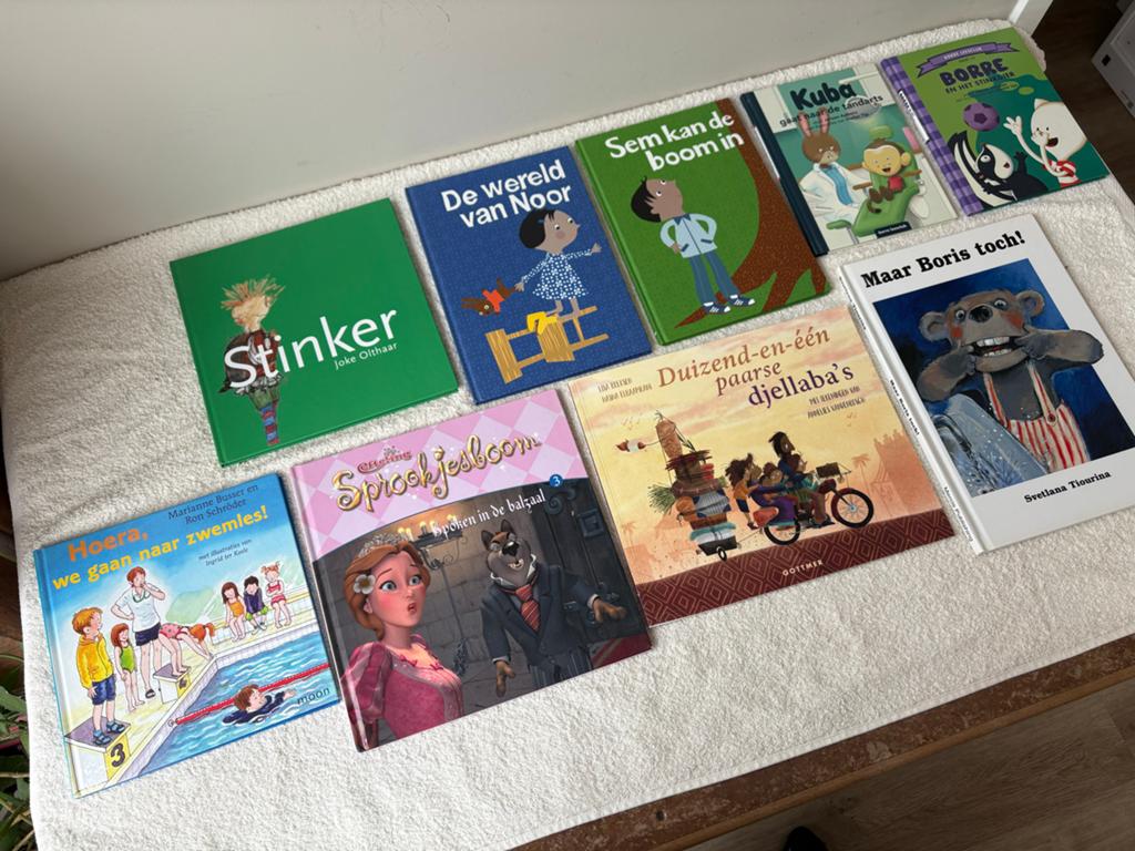 9 Kinderboeken - Diverse titels, Boeken, Ophalen, Gelezen, 3 tot 4 jaar