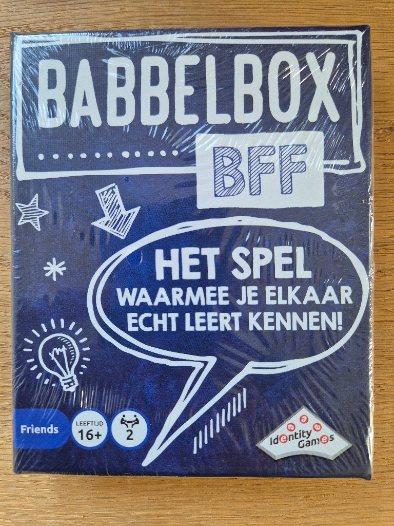 *NIEUW* Spel Babbelbox BFF, Hobby en Vrije tijd, Een of twee spelers, Ophalen of Verzenden, Nieuw, Identity Games International BV