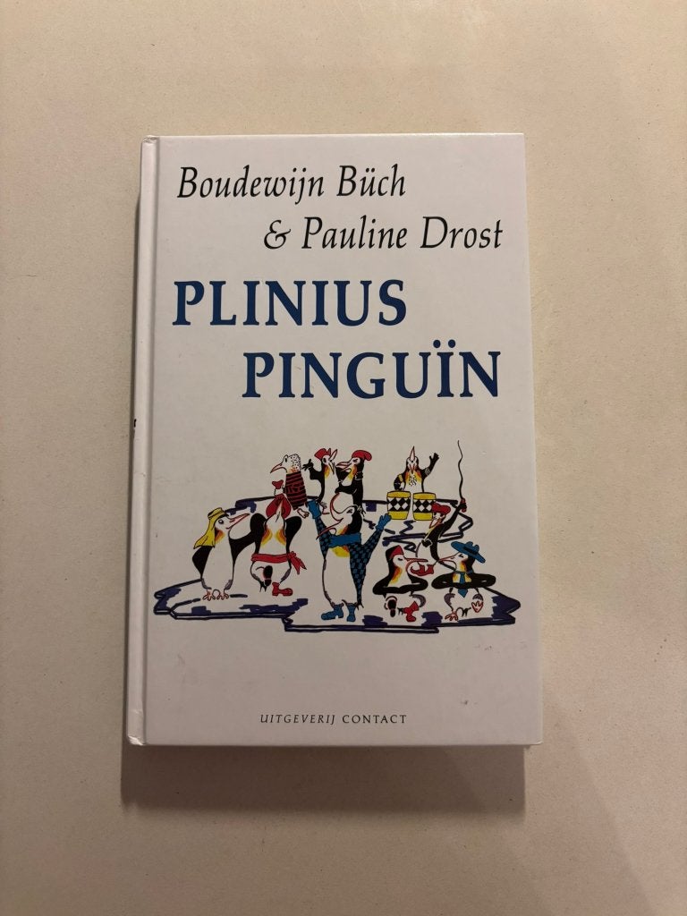 Plinius pinguïn - boudewijn büch en pauline drost 1990 boek!, Ophalen of Verzenden, Zo goed als nieuw, Boudewijn Buch, Fictie algemeen