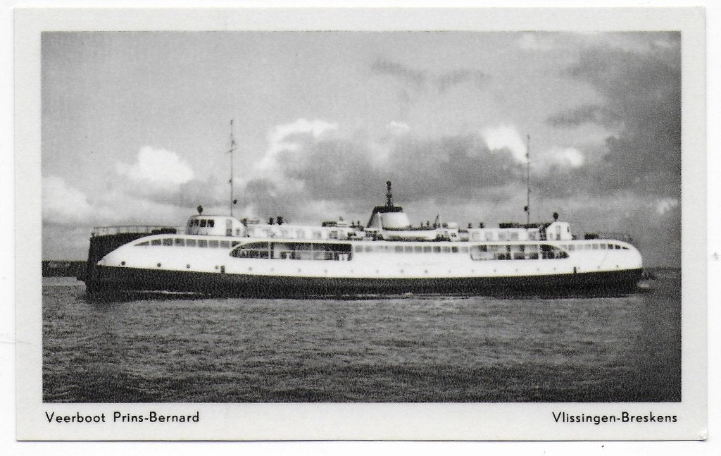 Vlissingen - Breskens Ongelopen Ansichtkaart ( B7168 ), Ophalen of Verzenden, 1960 tot 1980, Ongelopen, Zeeland