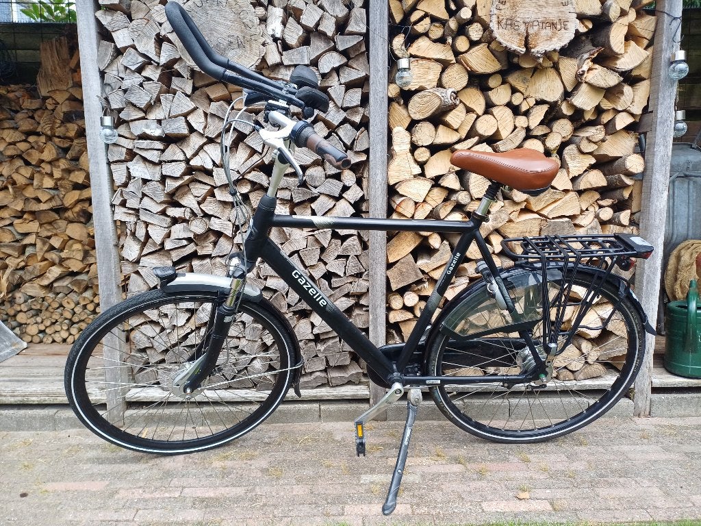Herenfiets Gazelle Orange C7 frame 61 cm., Fietsen en Brommers, Ophalen, Gebruikt, Versnellingen, 57 tot 61 cm
