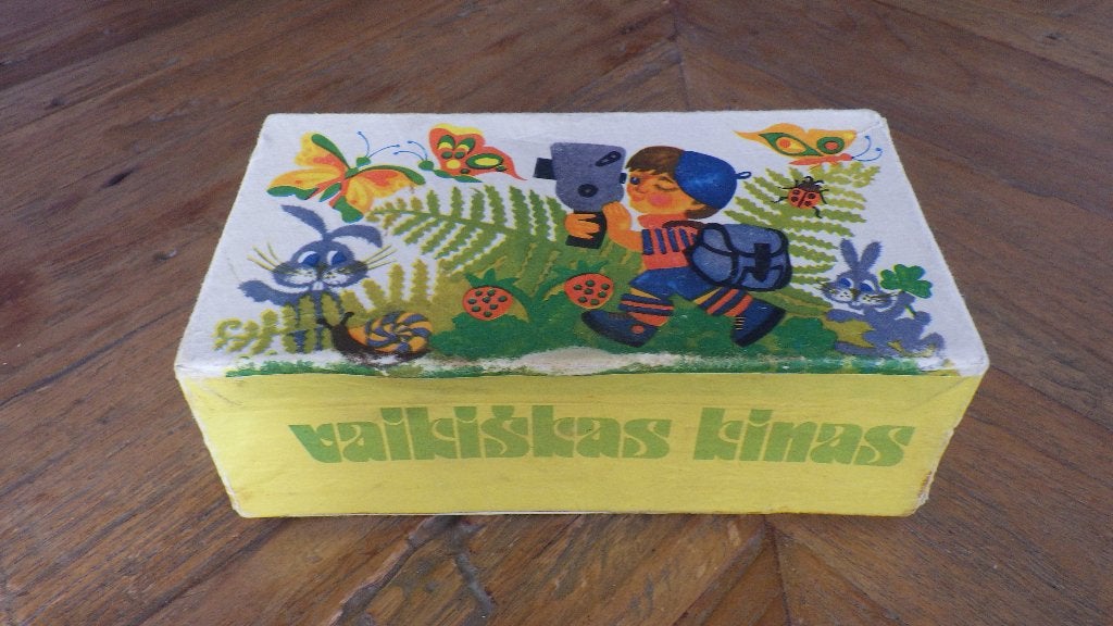 vintage Sovjet speelgoed:cartoon Speelgoed projector, Ophalen of Verzenden