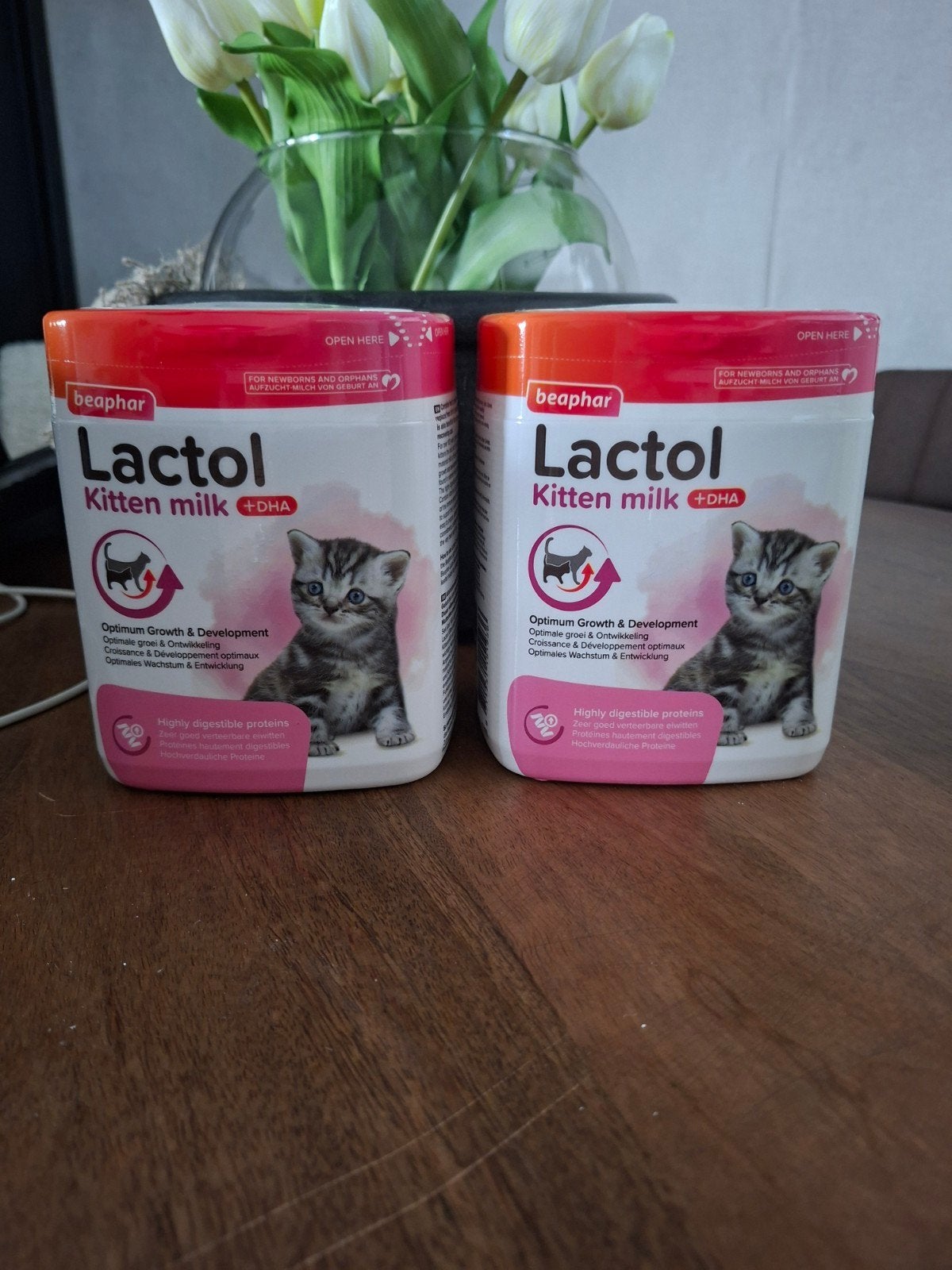 LACTOL kittenmelkpoeder, Ophalen