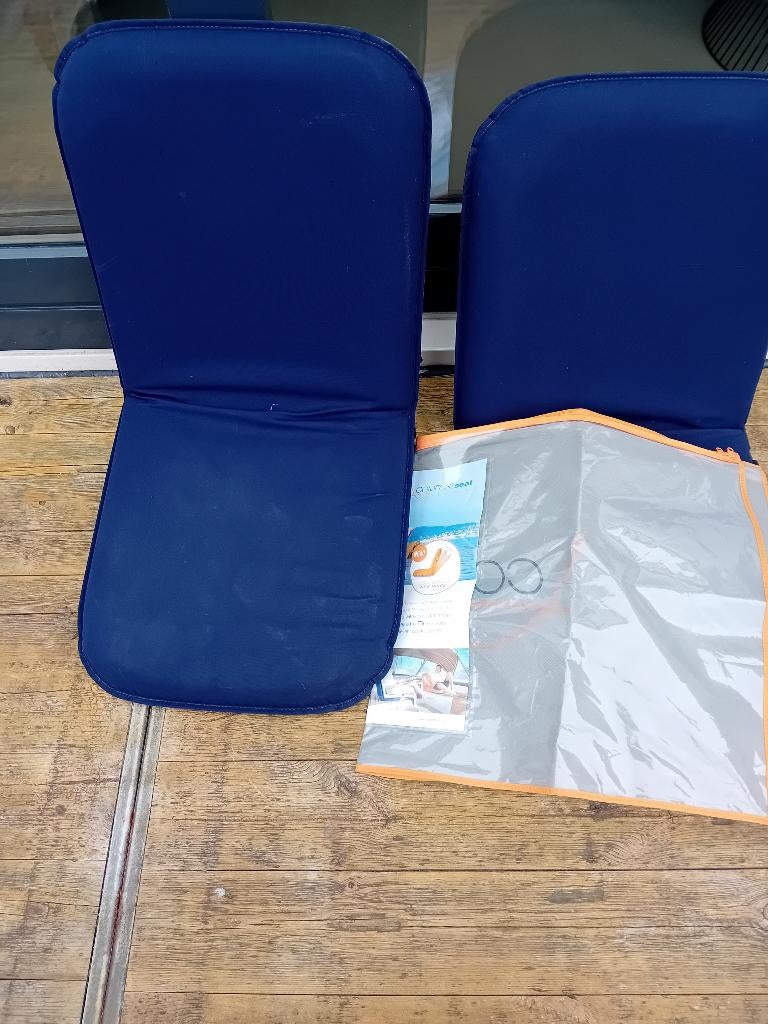 comfort verstelbare bootstoelen, Watersport en Boten, Ophalen, Zo goed als nieuw, Interieur en Kussens