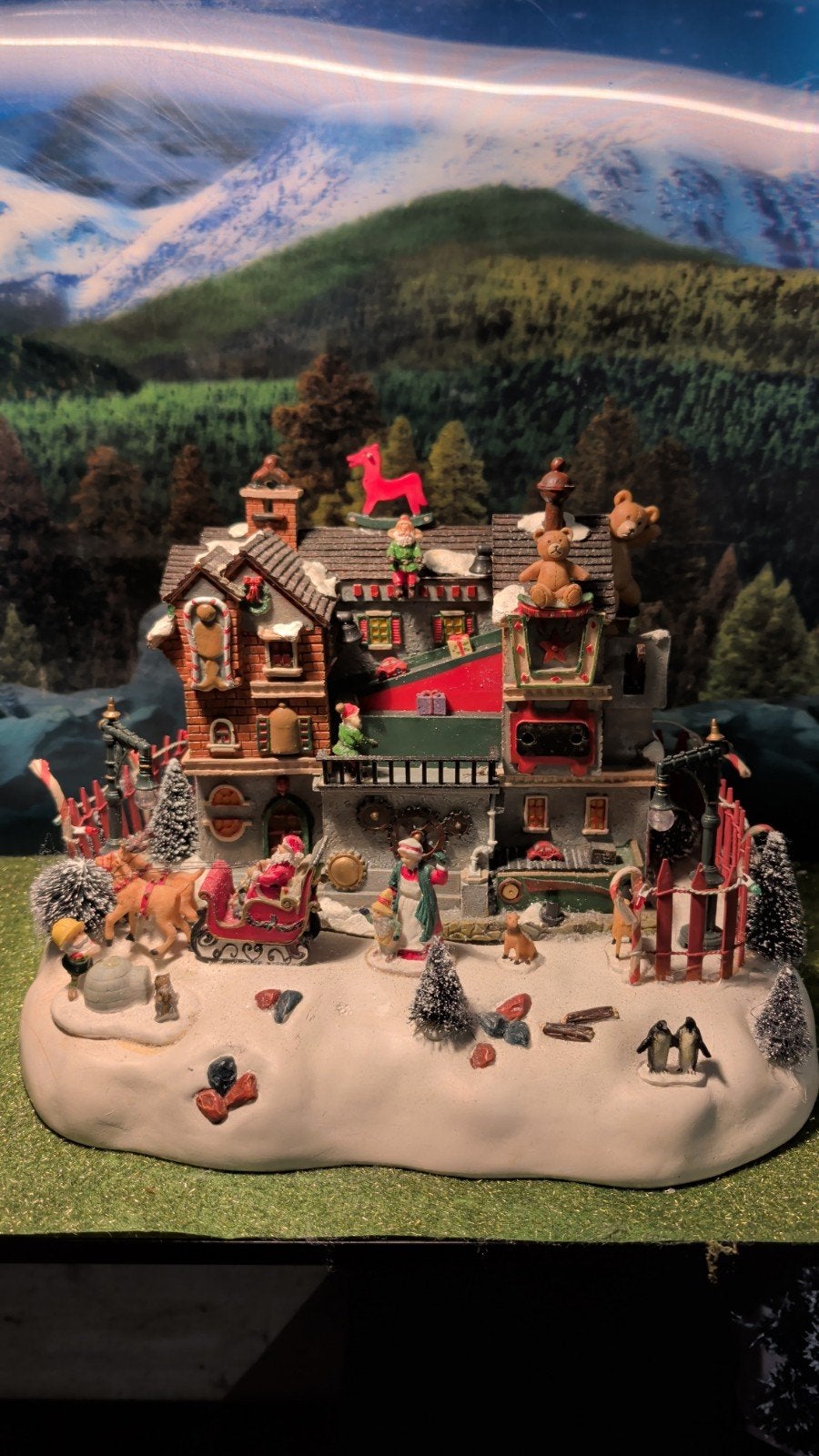 Kerstdorp kersthuis, Ophalen of Verzenden, Gebruikt