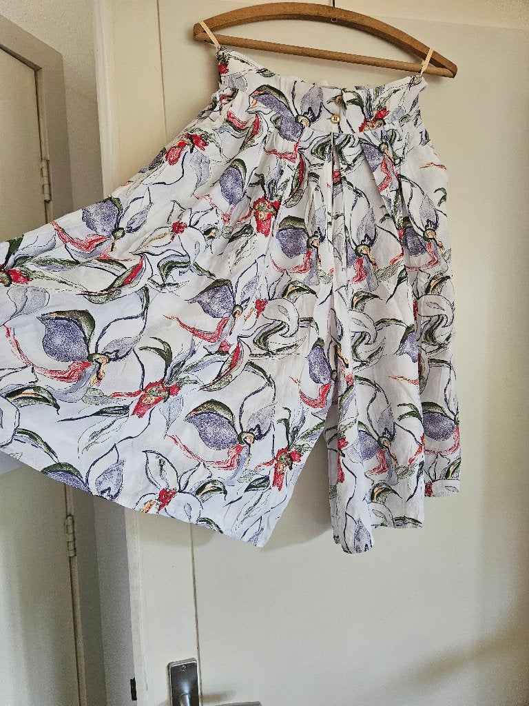 broekrok, Kleding | Dames, Rokken, Maat 38/40 (M), Wit, Ophalen of Verzenden, Zo goed als nieuw
