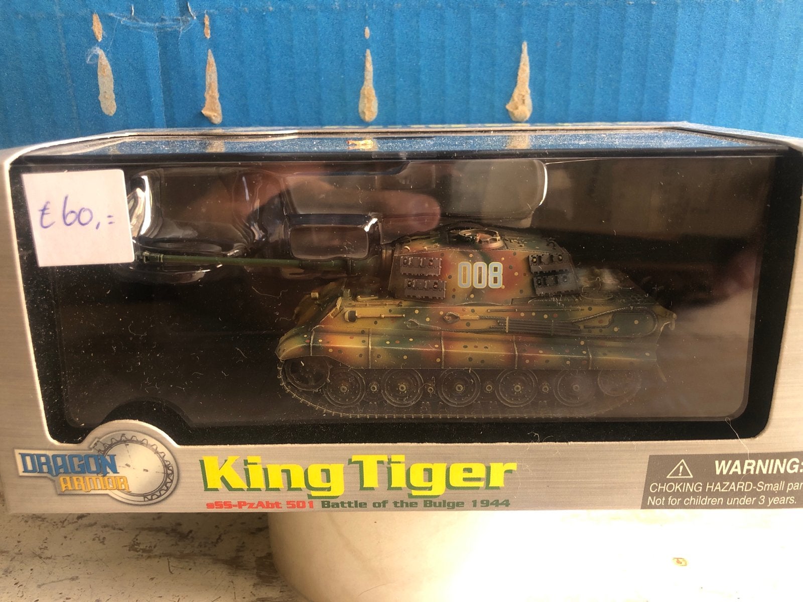 Dragon Armor King Tiger 5SS-Pz.Abt 501 Battle of the Bulge, Overige merken, Tank, 1:32 tot 1:50, Nieuw