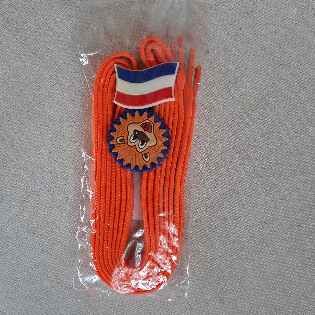 Veters oranje met leeuw en vlag - nieuw -, Ophalen of Verzenden, Nieuw, Oranje of Koningsdag