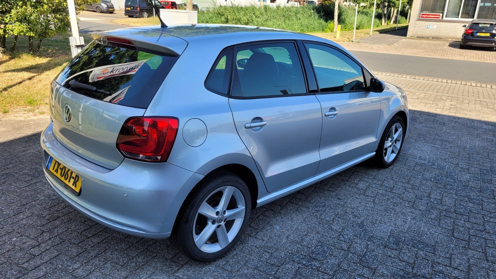 Volkswagen Polo 1.4i 16v 85pk AUT 2011 Dsg/nw apk/ riem vv !, Dealer onderhouden, Stof, 40 €/maand, 4 cilinders