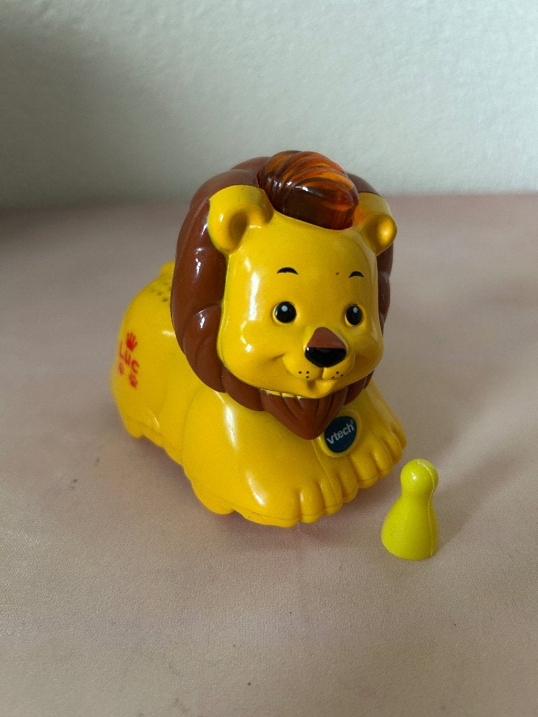 VTech Zoef Zoef Dieren Luc Leeuw interactief speelgoed, Klantenservice@vtech.com, Ophalen of Verzenden, Zo goed als nieuw, Copijnlaan 34, 3737 AW Groenekan, Nederland