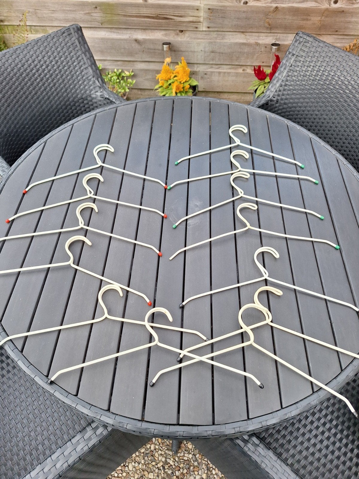 oude kleerhangers, Ophalen of Verzenden, Gebruikt, Hout