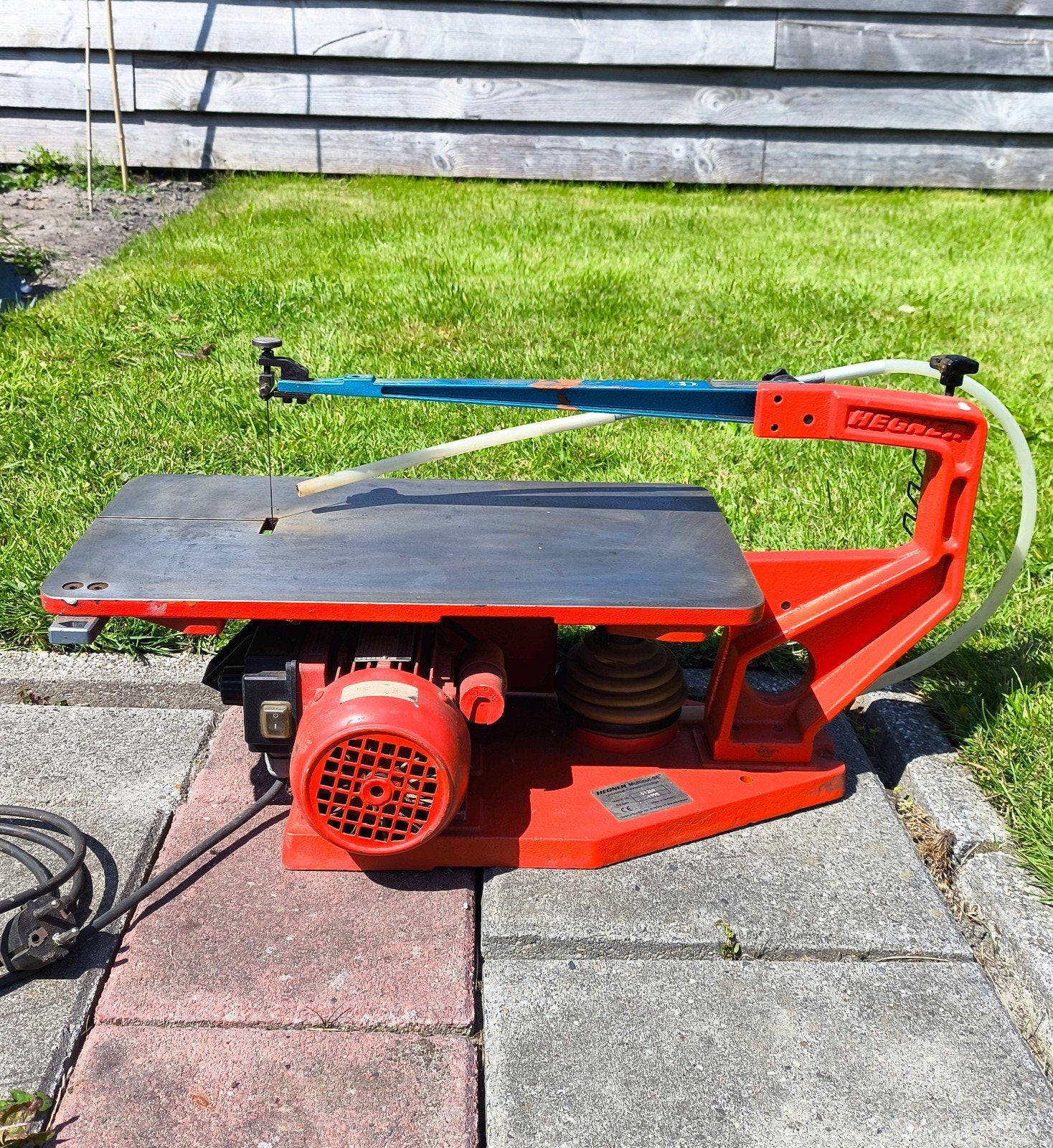 Hegner multicut-SE figuurzaag, Ophalen, Gebruikt, Hegner, 30 tot 70 mm
