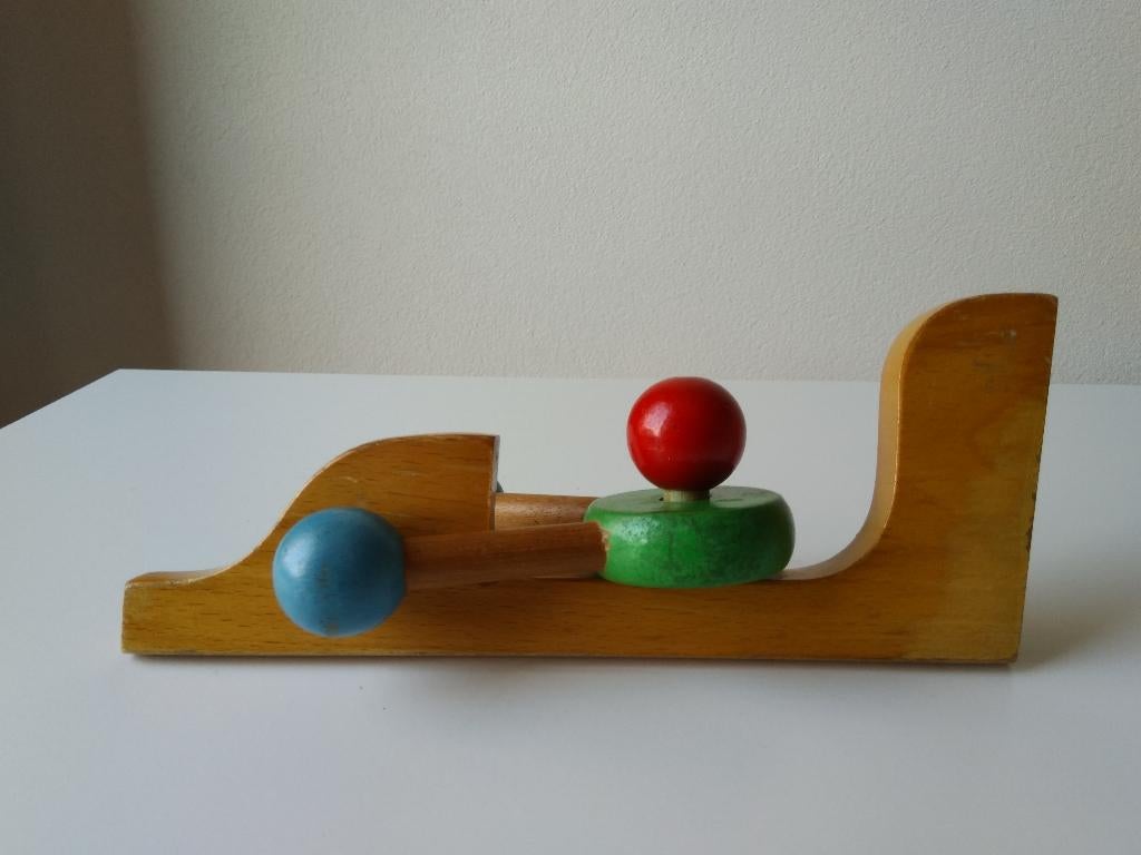 vintage houten klepper Nooitgedagt jaren 40/50, Ophalen of Verzenden