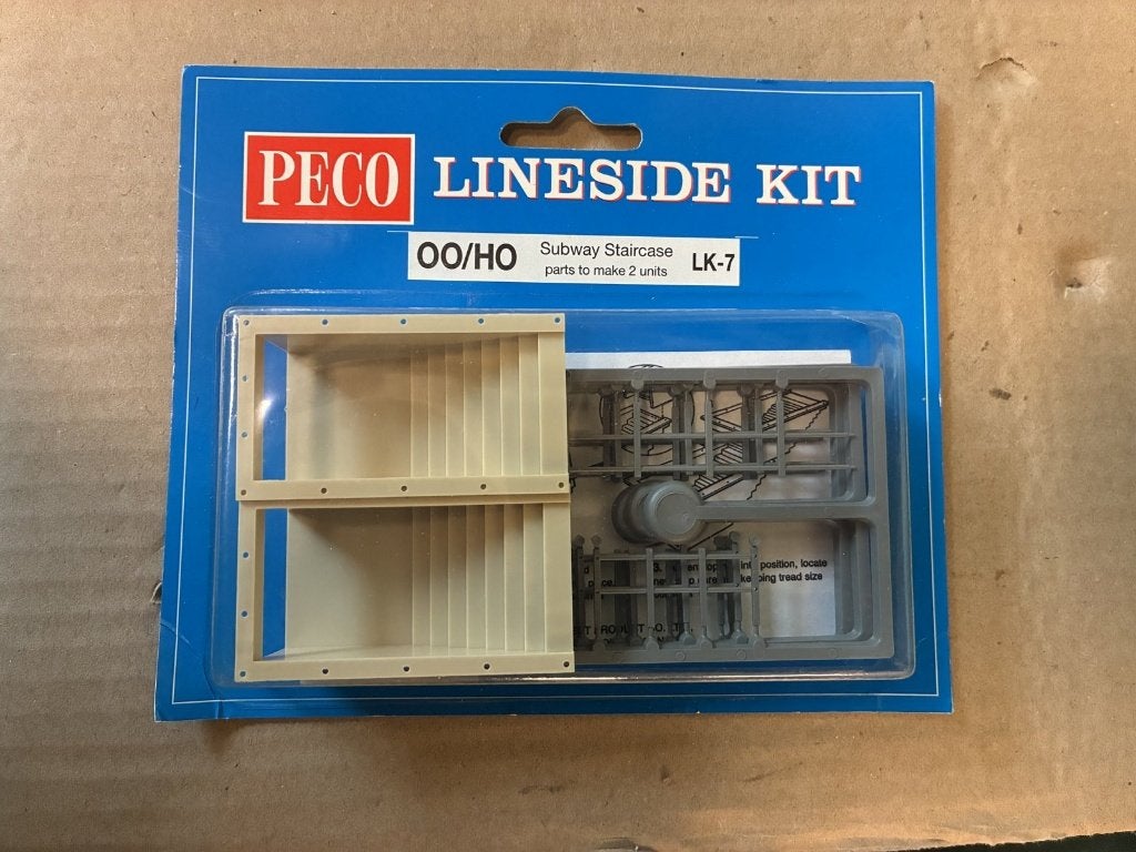 PECO LK-7 perrontrappen OO/H0 - nieuw bouwpakket, Overige merken, Gelijkstroom of Wisselstroom, Brug, Tunnel of Gebouw, Nieuw