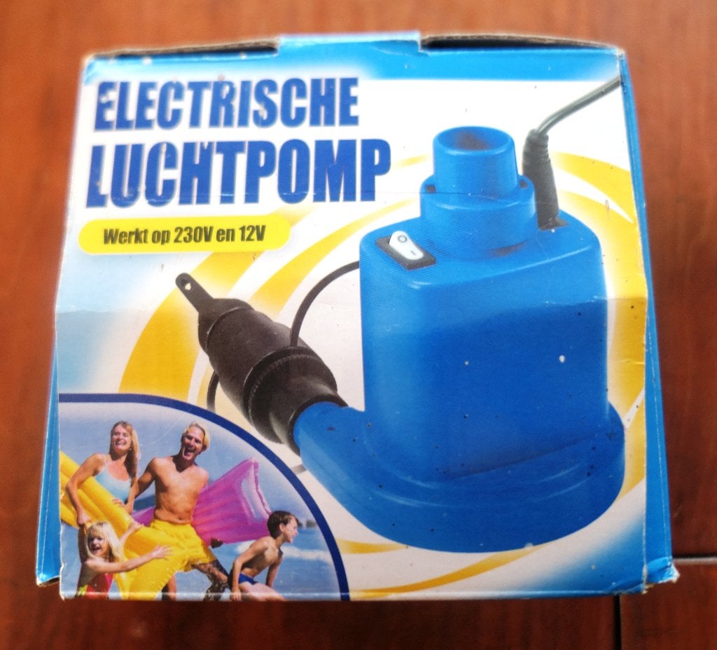 Gonfleur Elektrische luchtpomp, Ophalen of Verzenden, Zo goed als nieuw, Elektrisch