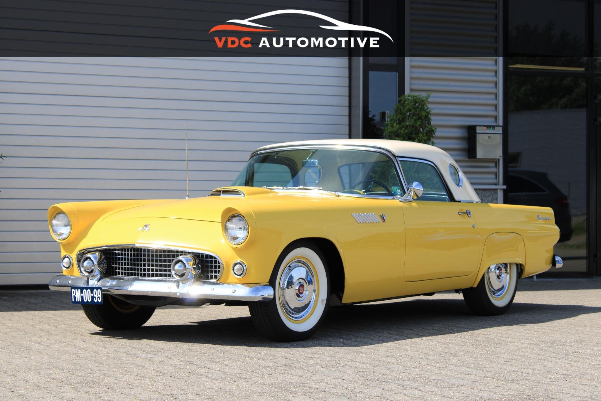 Ford Thunderbird Series 40A Convertible, Auto's, Gebruikt, 8 cilinders, Cabriolet, Geel