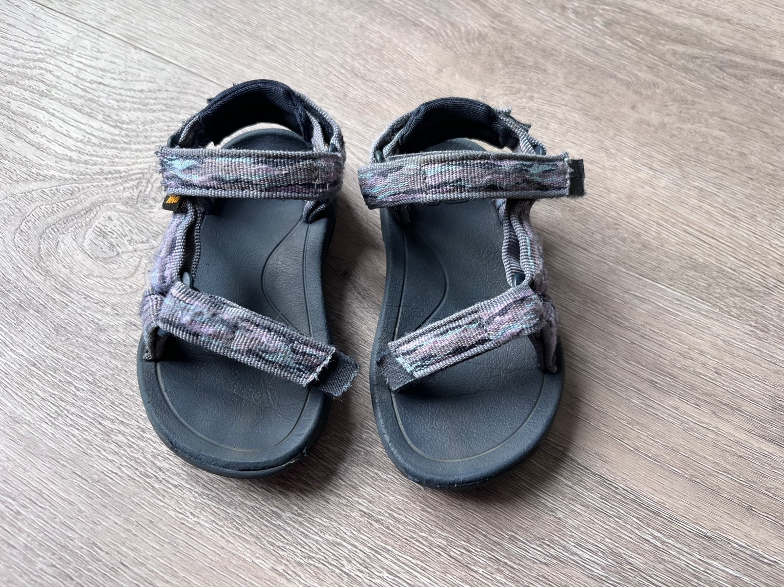 Teva sandalen paars/grijs maat 21, Kinderen en Baby's, Gebruikt, Jongetje of Meisje, Overige typen, Ophalen of Verzenden