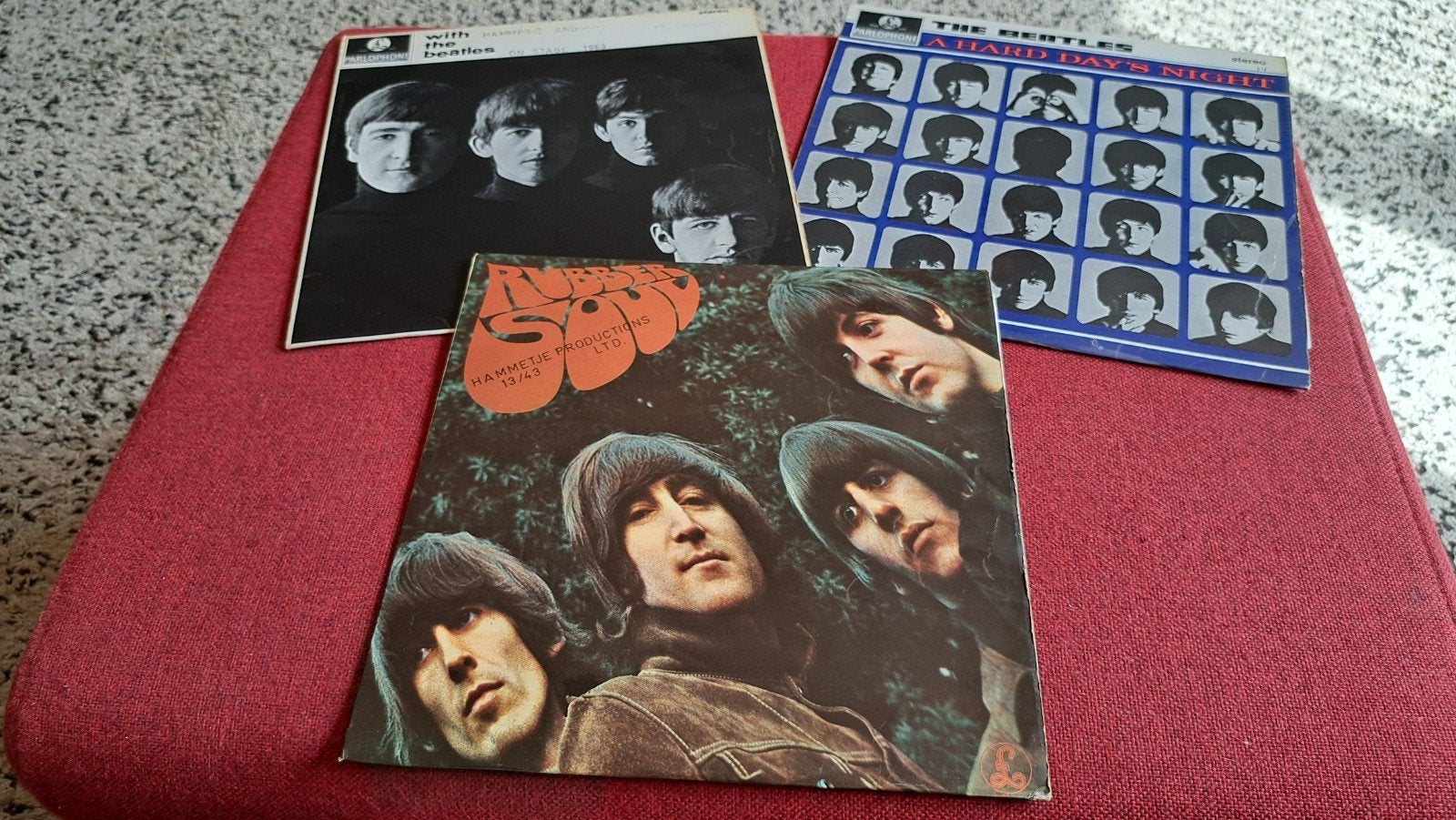 Beatles 3 vroege jaren '70 UK persingen, Cd's en Dvd's, Vinyl | Pop, Ophalen of Verzenden