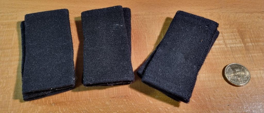 KLu schouder epauletten soldaat luchtmacht jaren 80/90, Ophalen of Verzenden, Luchtmacht, Nederland, Embleem of Badge