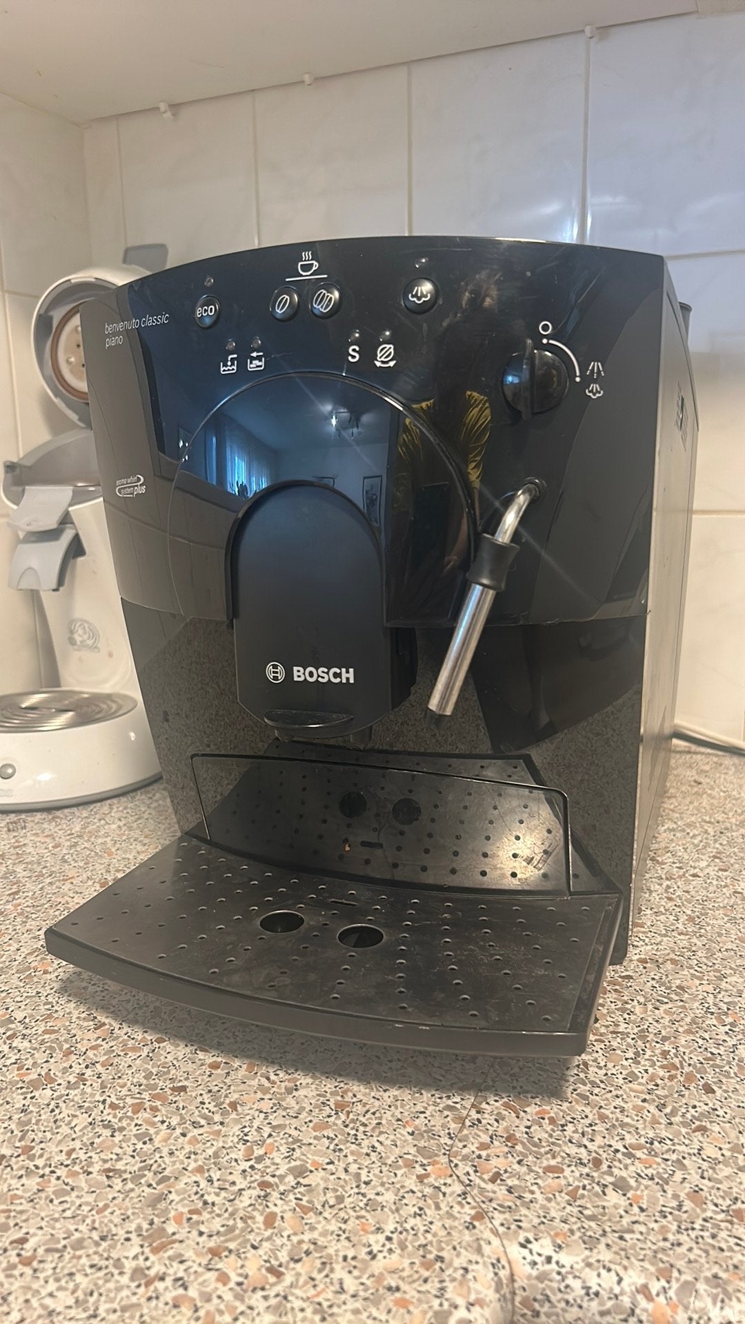 Bosch Benvenuto Classic Piano Bonen Koffiemachine, Witgoed en Apparatuur, Koffiezetapparaten, Ophalen, Koffiemachine, Koffiebonen