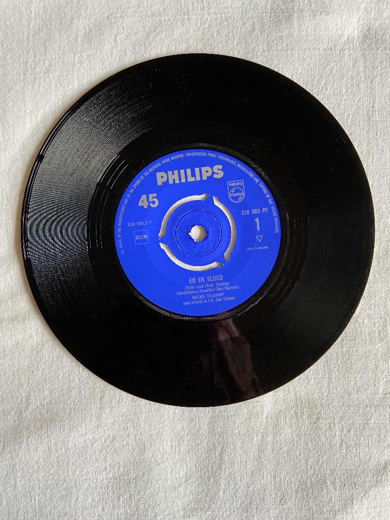 Mieke telkamp - eb en vloed, 7 inch, Single, Ophalen of Verzenden, Zo goed als nieuw