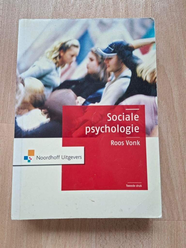 Sociale psychologie, Roos Vonk, Ophalen of Verzenden, Gelezen